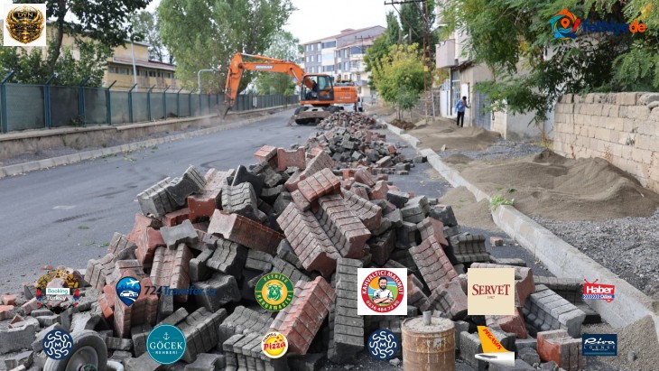[BELEDIYE · Ağrı] KENT GENELİNDE KALDIRIM ÇALIŞMALARI DEVAM EDİYOR