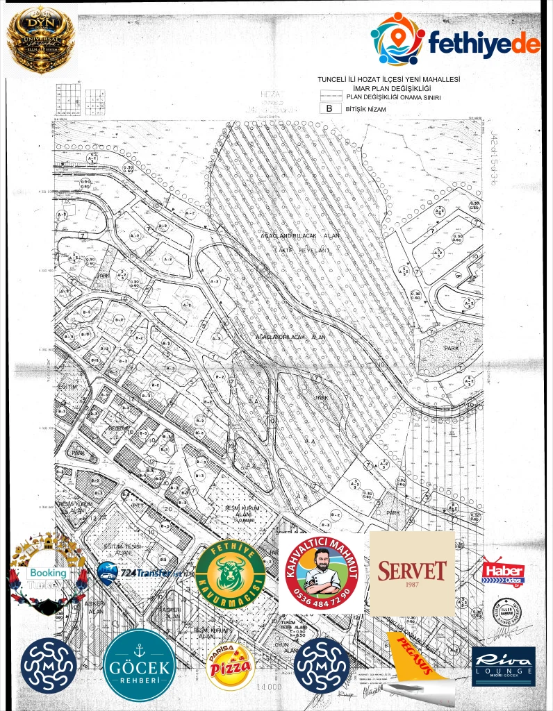 [BELEDIYE · Tunceli · Hozat] YENİ MAHALLE 163 ADA ÜZERİNDEKİ TAŞINMAZLAR İÇİN HAZIRLATILAN VE BELEDİYE MECLİSİMİZİN 04.06.2025 TARİH VE 23 SAYILI KARARIYLA ONAYLANAN PLAN TADİLAT DOSYASININ DUYRULMASI - Hozat Belediyesi