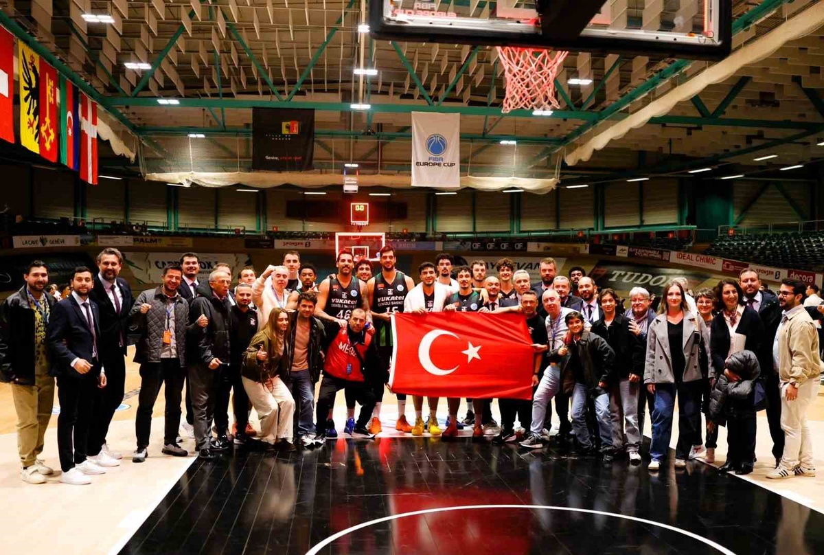 Denizli Basket, FIBA Europe Cup'ta Cenevre deplasmanında 80-76 kazandı