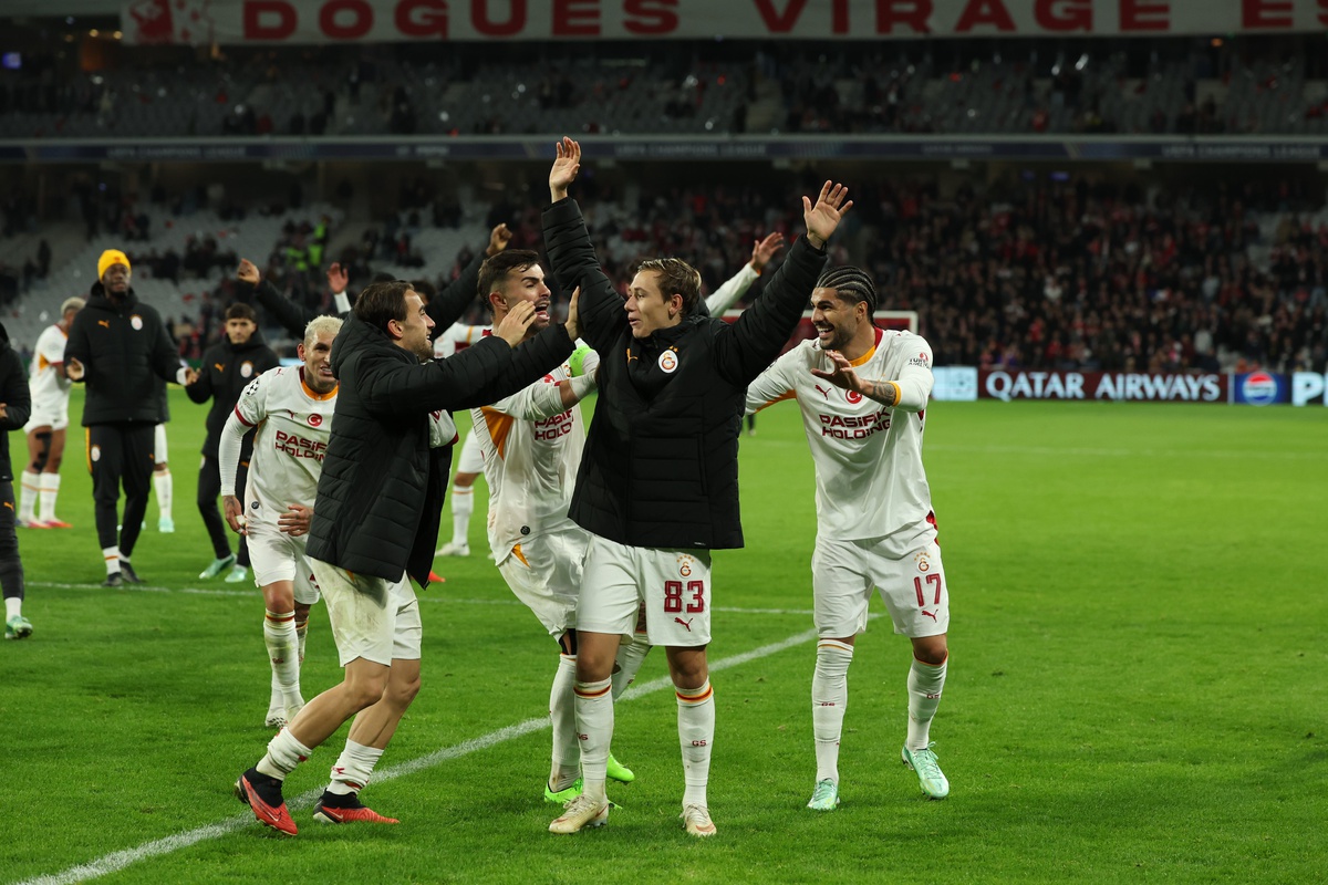 Galatasaray'ın Lille'i deplasmanda yenmesi Fransa ve Rus basınında geniş yankı buldu