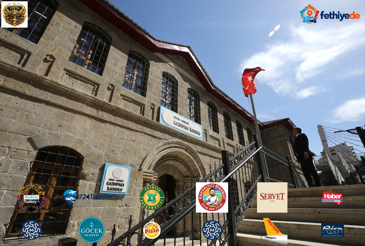 Bitlis'in ilk mektebi Kazımpaşa İlkokulu 101 yıldır aynı binada eğitim veriyor