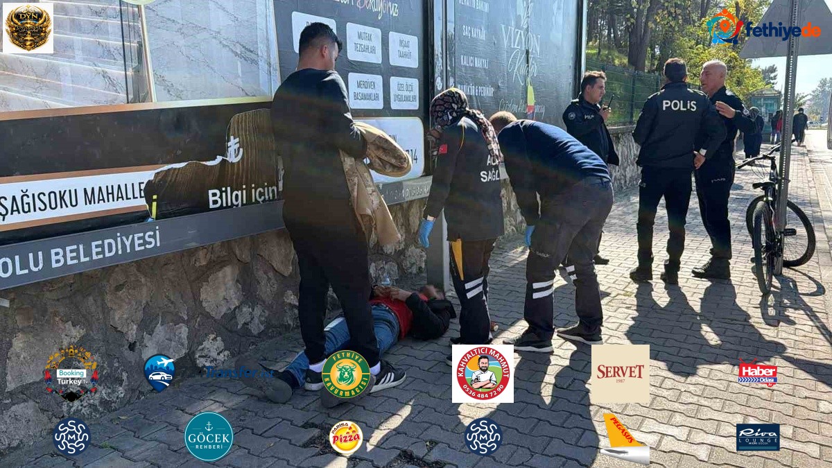 Bolu'da iş görüşmesine giderken bayılan kişi başından yaralandı