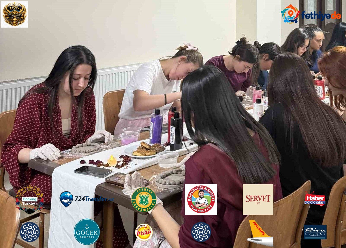 Sarıgöl GSB Yurdunda seramik atölyesi öğrencilerin hayal gücünü sanatla buluşturdu