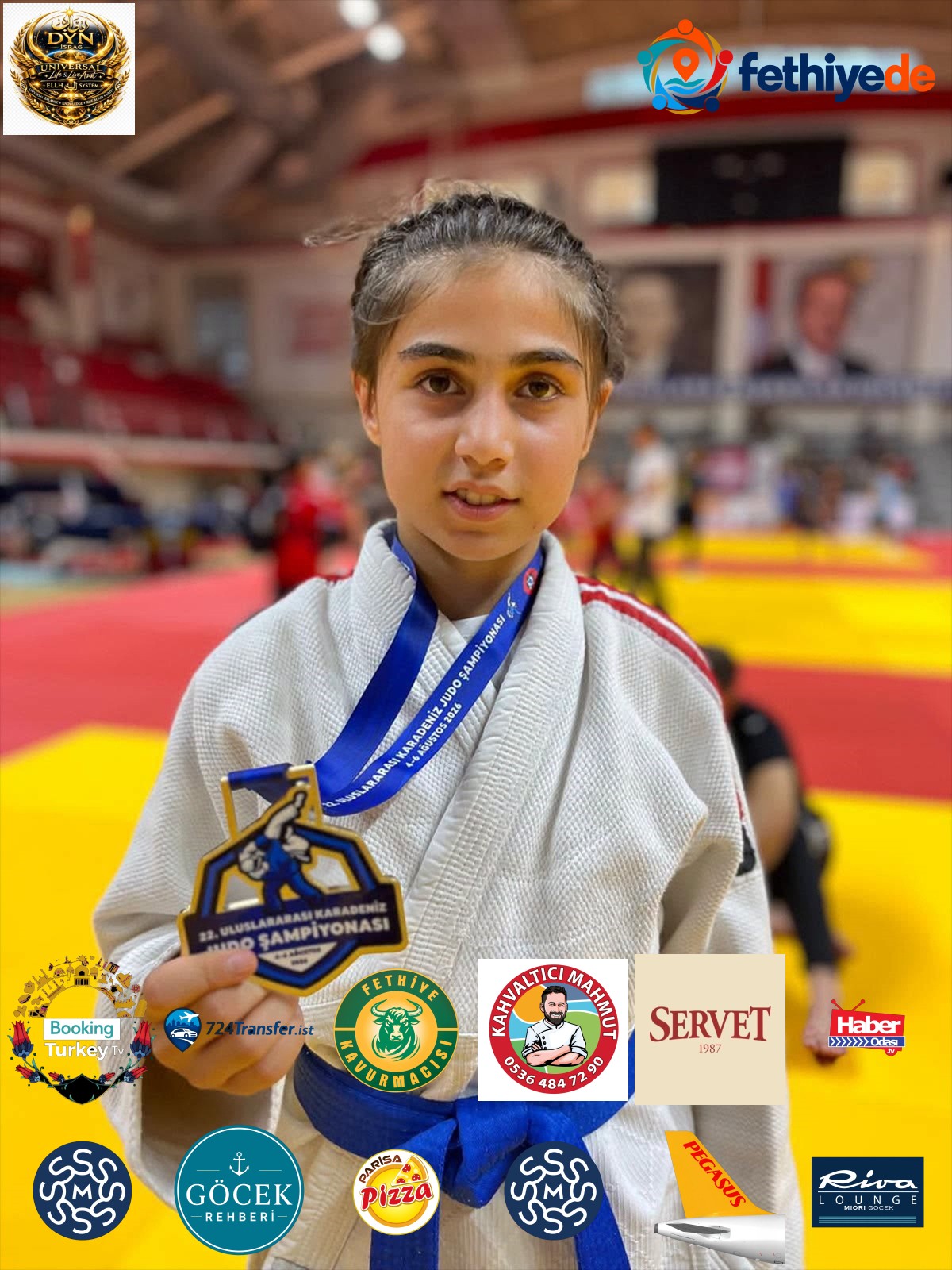 11 yaşındaki judocu Filiz Korkmaz, Balkan Şampiyonası'nda altın madalya hedefliyor
