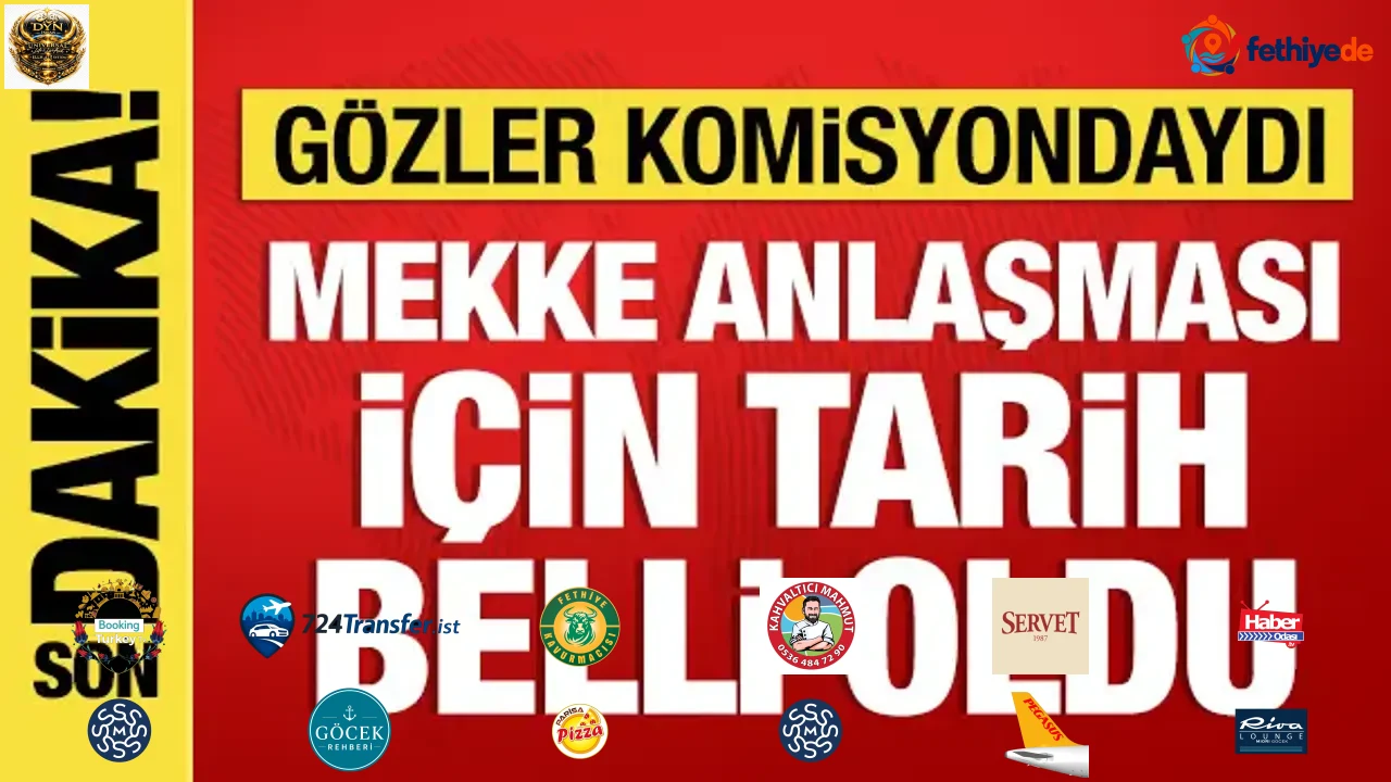 Mekke Anlaşması, Salı günü Dışişleri Komisyonu’nda görüşülecek