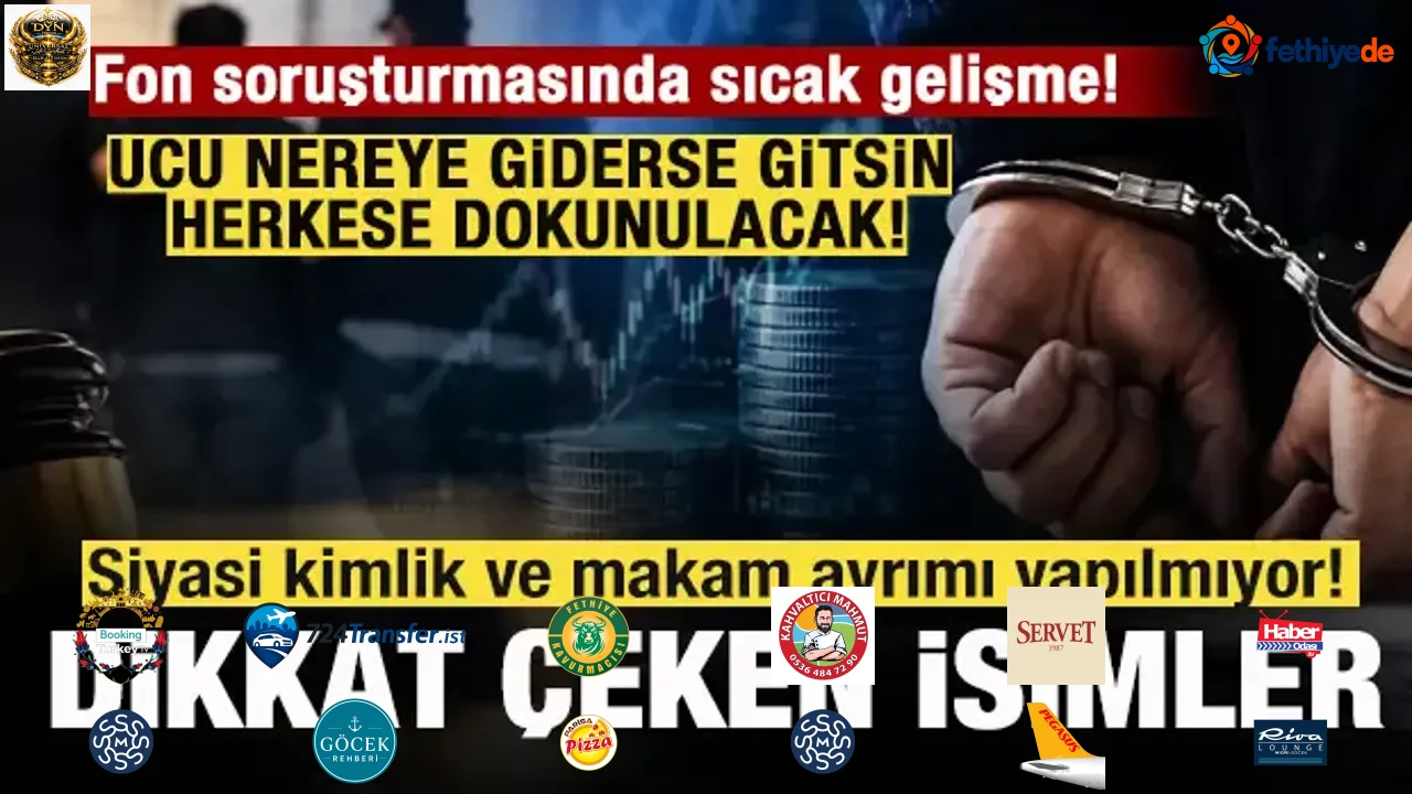 Fon soruşturması! Siyasi kimlik ve makam ayrımı yapılmıyor! Dikkat çeken isimler