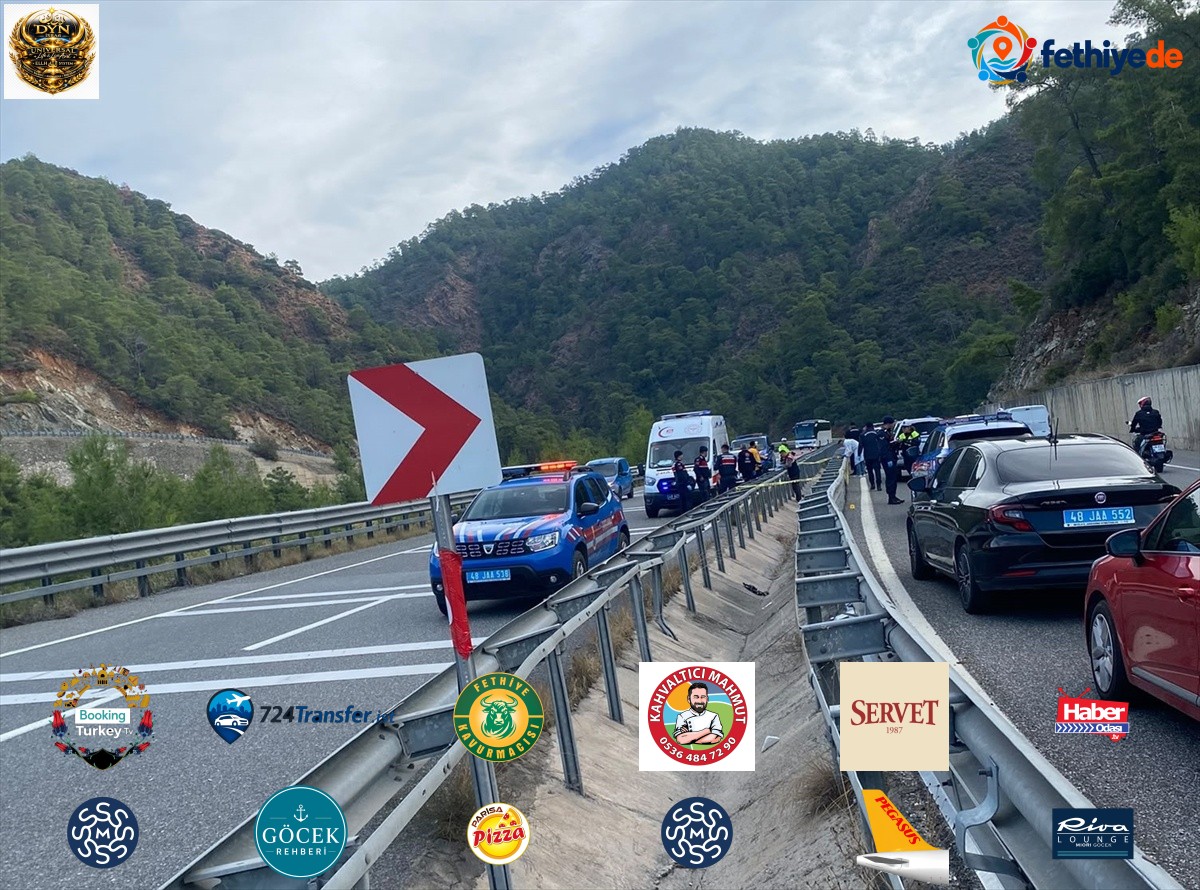 Muğla Marmaris'te kontrolden çıkan motosikletin sürücüsü hayatını kaybetti