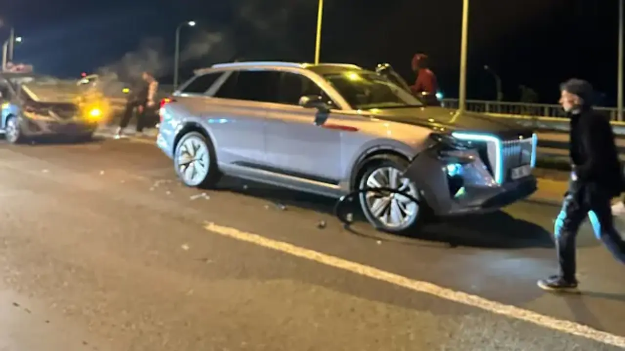 Trabzonspor'un yıldızı trafik kazası geçirdi!