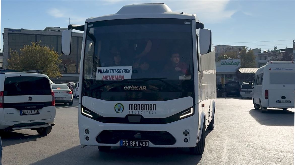 [BELEDIYE · İzmir · Menemen] Menemen’de ulaşımın yıldızı ücretsiz ring servisler - Menemen Belediyesi