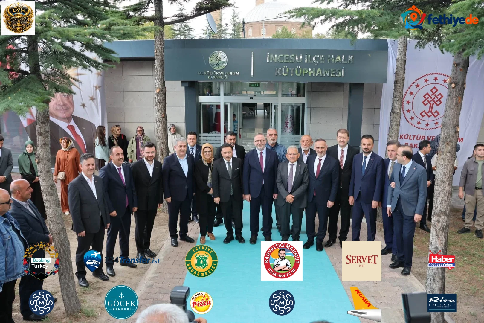[BELEDIYE · Kayseri · İncesu] İlçe Halk Kütüphanemizin açılış programına katıldık. - İncesu Belediyesi