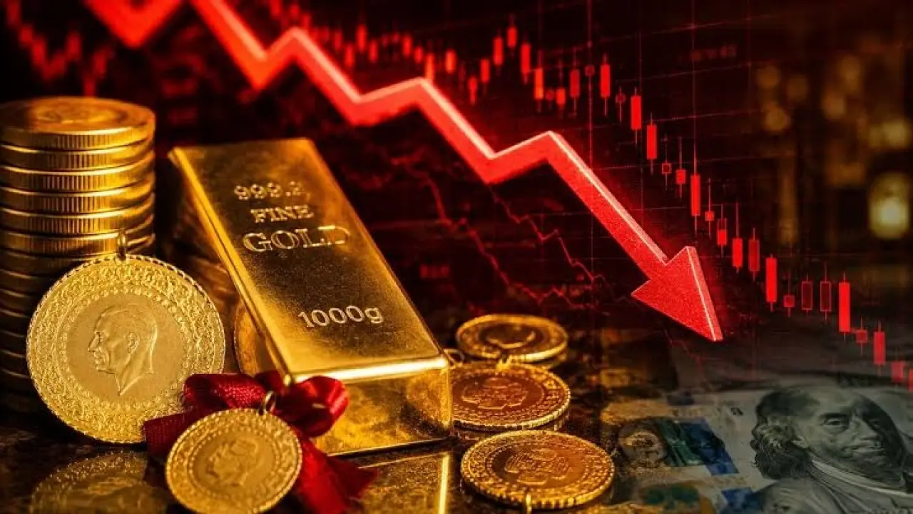 Ons altın 4.050 dolar sınırının altına indi: Gram altın kaç TL?