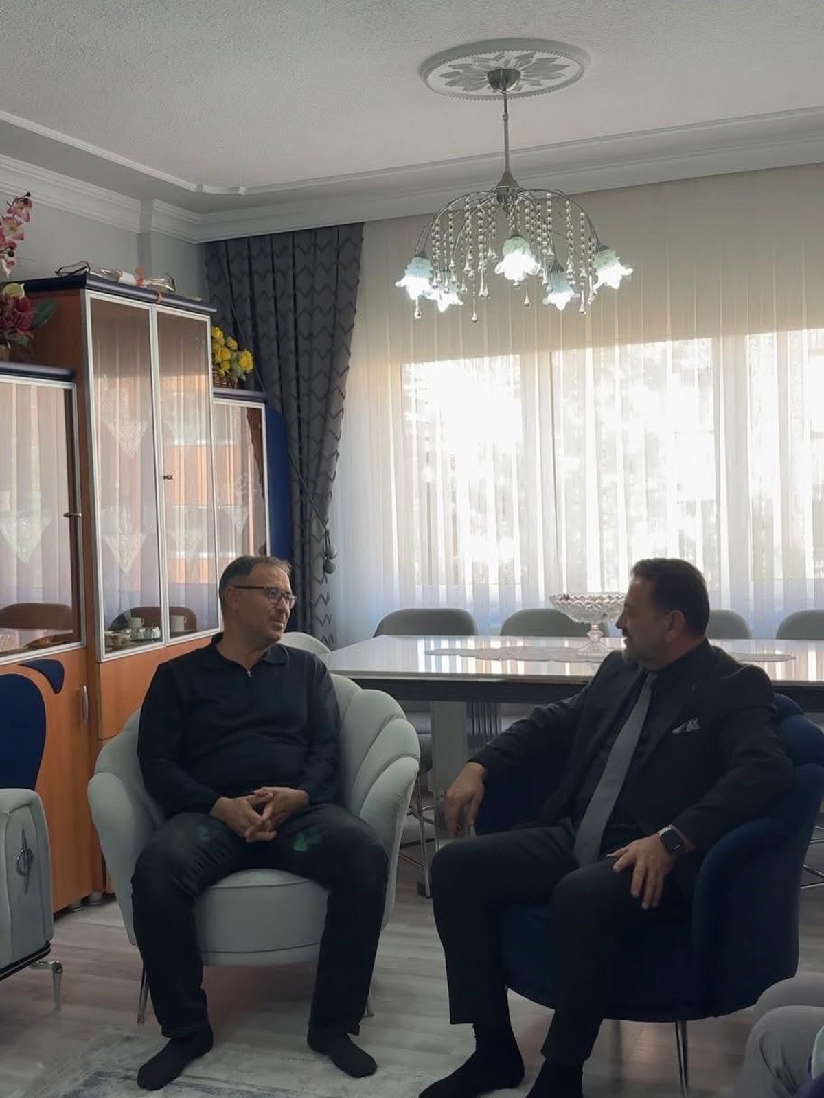 Bilecik Aile ve Sosyal Hizmetler İl Müdürü İlhan, gaziler Akay ve Yavuz ile buluştu