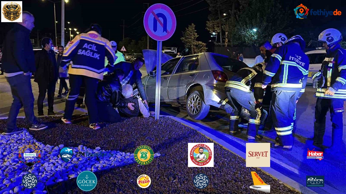 Burdur'da alkollü sürücünün kazasında kırmızı ışık ihlali öne sürüldü, 3 kişi yaralandı