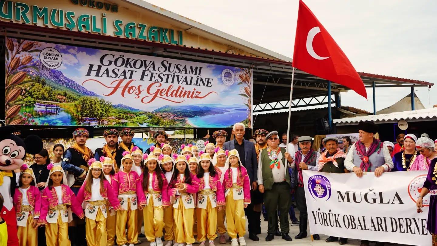 [BELEDIYE · Muğla · Ula] 2. Gökova Susamı Hasat Festivali’nin İlk Günü Coşkuyla Geçti