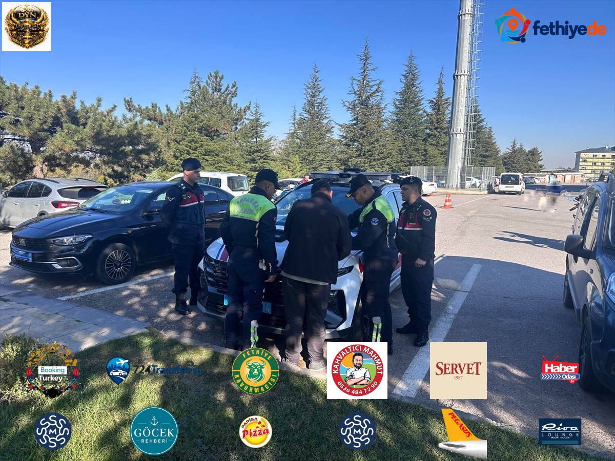 Nevşehir Kaymaklı'da araçtan inen sürücüye 180 bin lira ceza ve 60 gün men verildi