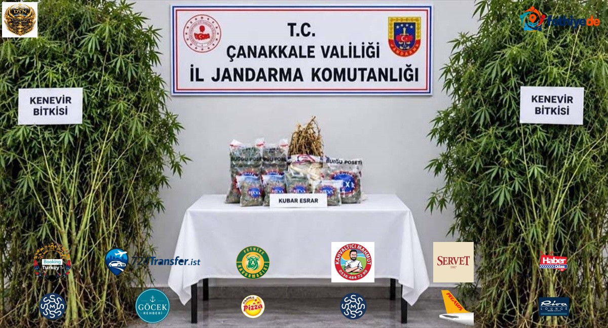 Çanakkale'de jandarmanın uyuşturucu operasyonlarında 2 şüpheliden 1'i tutuklandı