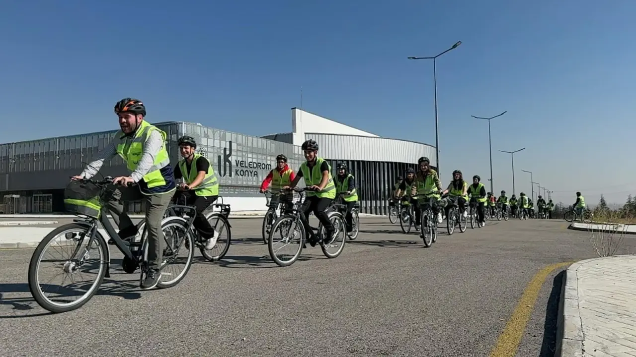 Avrupa Bisiklet Başkenti Konya’da gençlere bisiklet seferberliği