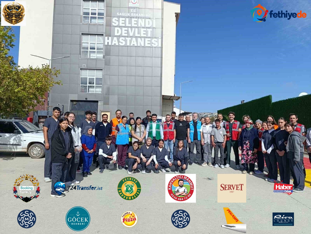 Manisa Selendi'de hastanede toplu zehirlenme tatbikatı 40 kişilik ekiple yapıldı