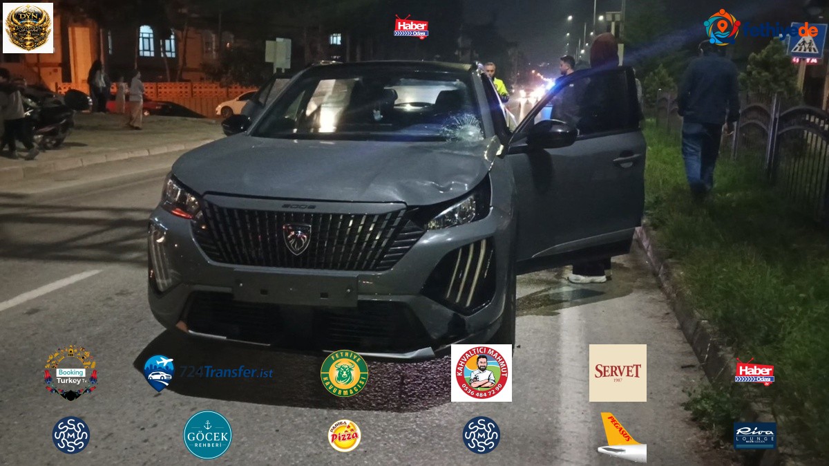 Samsun Bafra'da otomobil bisiklet sürücüsüne çarparak ağır yaraladı