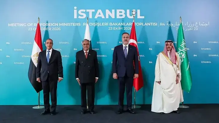 İstanbul'da bir araya gelen R4 grubu dışişleri bakanlarından ortak açıklama: İsrail işgali istikrarsızlığın temel kaynağı