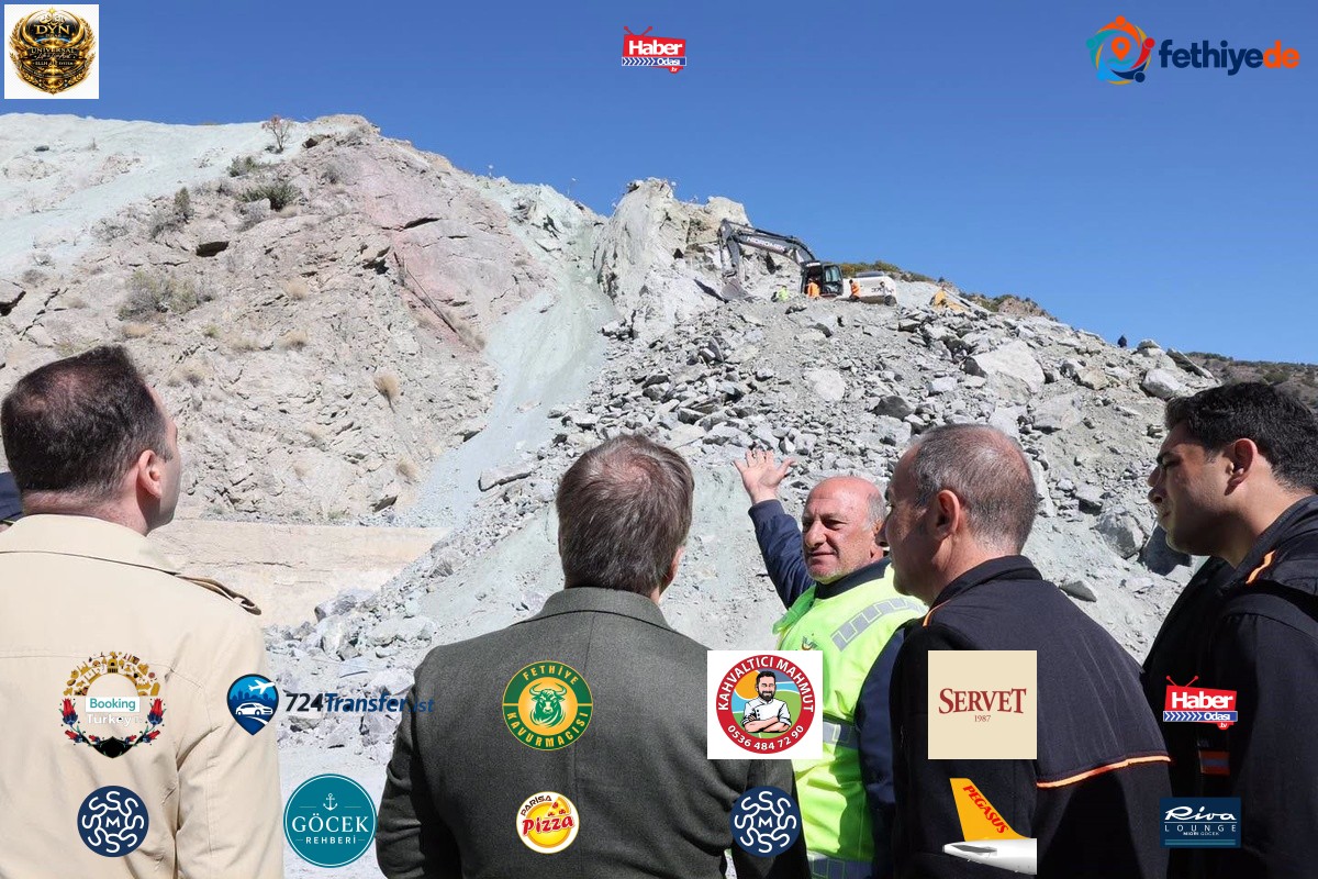 Erzincan Valisi Aydoğdu, Üzümlü'de heyelan sonrası demir yolu çalışmalarını inceledi