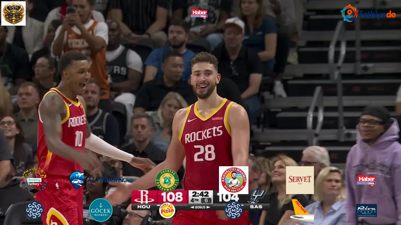 Alperen Şengün'den NBA'de gövde gösterisi! San Antonio'ya kabus oldu