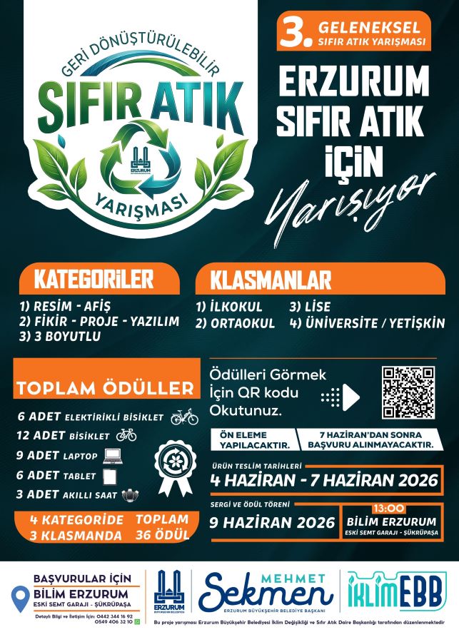 [BELEDIYE · Erzurum · Oltu] 3. geleneksel sıfır atık yarışması