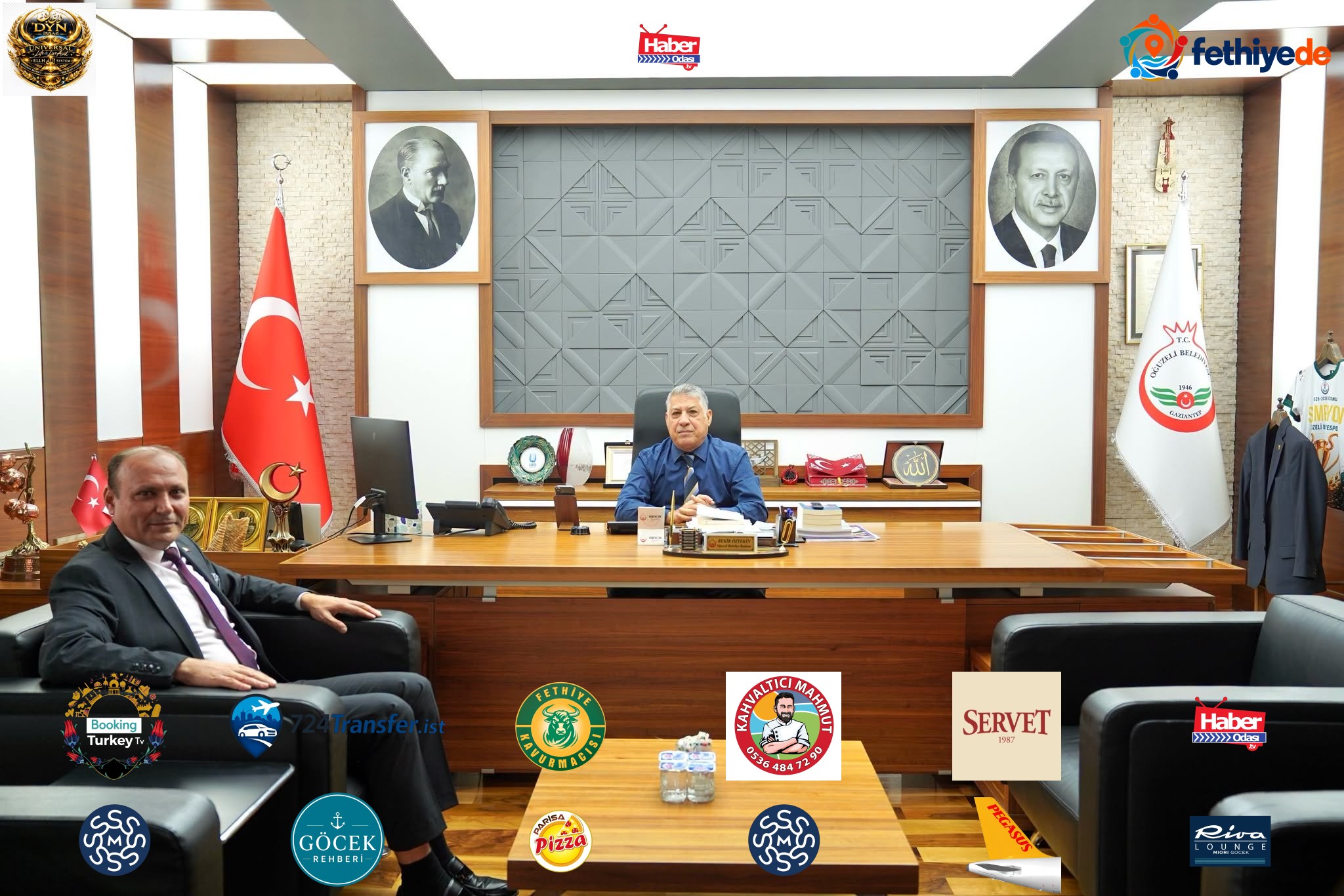 [BELEDIYE · Gaziantep · Oğuzeli] GAZİANTEP TİCARET İL MÜDÜRÜMÜZ SAYIN BURHAN KAHRAMAN’I BELEDİYEMİZDE AĞIRLADIK - Oğuzeli Belediyesi Kurumsal Web Sitesi