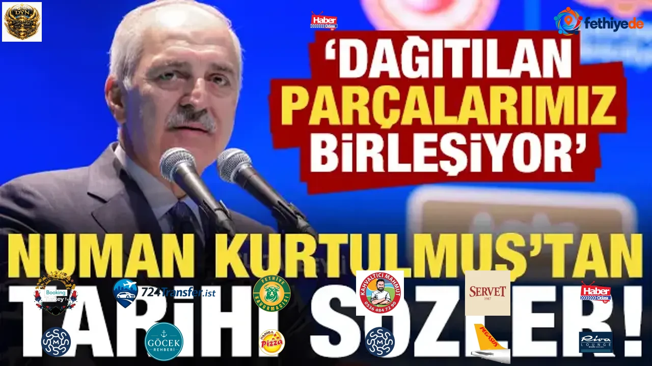 Numan Kurtulmuş'tan tarihi sözler: Dağıtılan parçalarımız birleşiyor!
