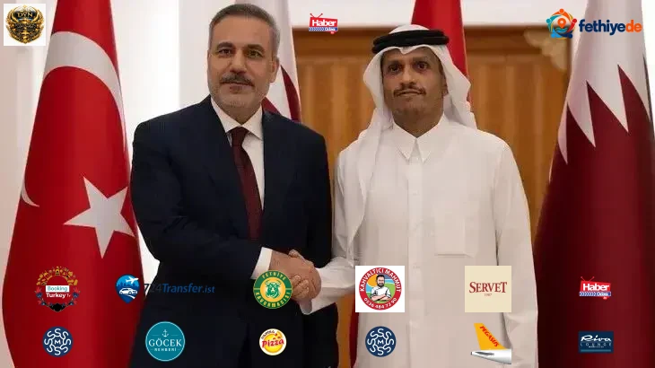 Dışişleri Bakanı Hakan Fidan, Katar Başbakanı ve Dışişleri Bakanı Al Sani ile görüştü