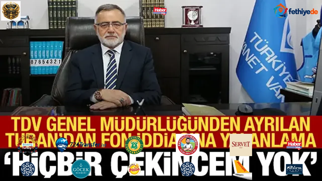 TDV Genel Müdürlüğü görevinden ayrılan İzani Turan'dan açıklama: Hiçbir çekincem yok