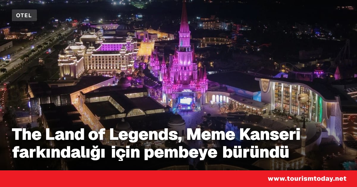 The Land of Legends, Meme Kanseri farkındalığı için pembeye büründü