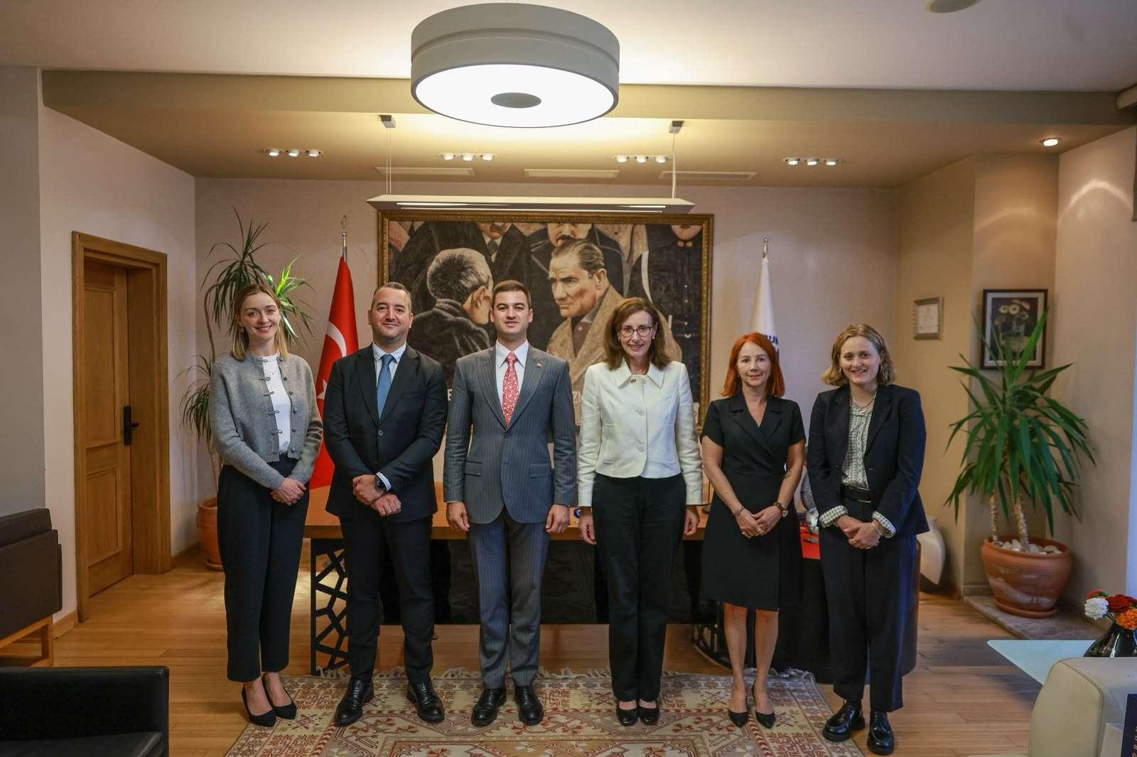 Birleşik Krallık Türkiye Büyükelçisi Jennifer Anderson’dan Bodrum Belediyesi’ne Ziyaret