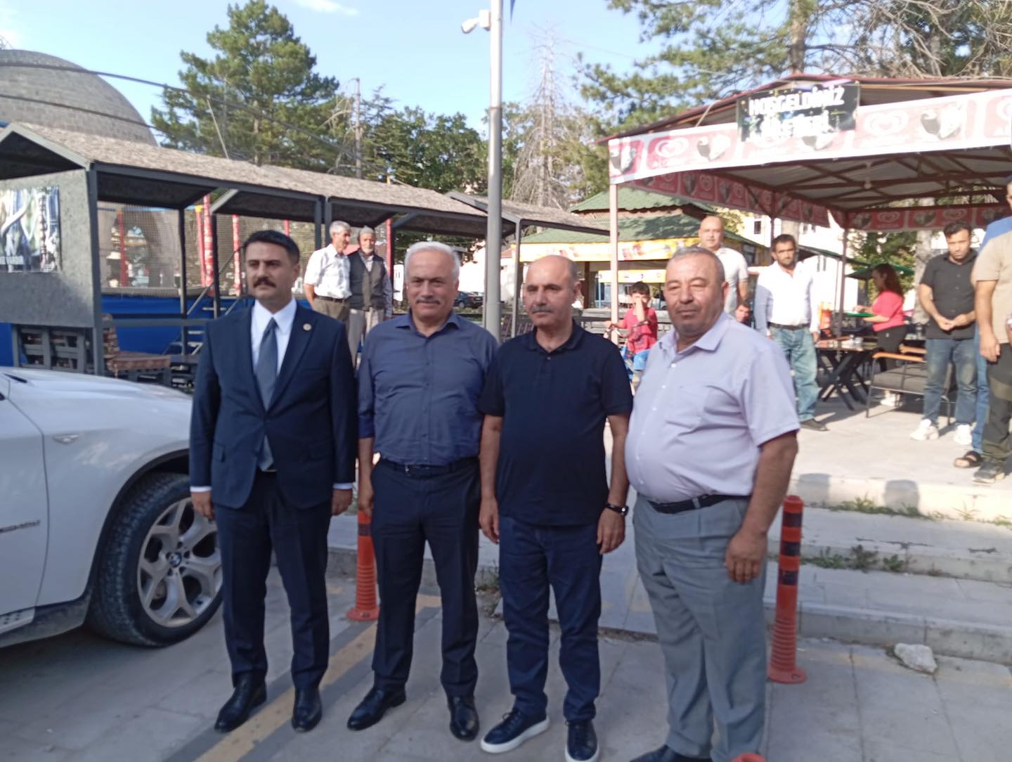 İç işleri bakan yardımcımız sayın mehmet aktaş belediye başkanımız sayın doğan başbuğ’a hayırlı olsun ziyaretinde bulundular.