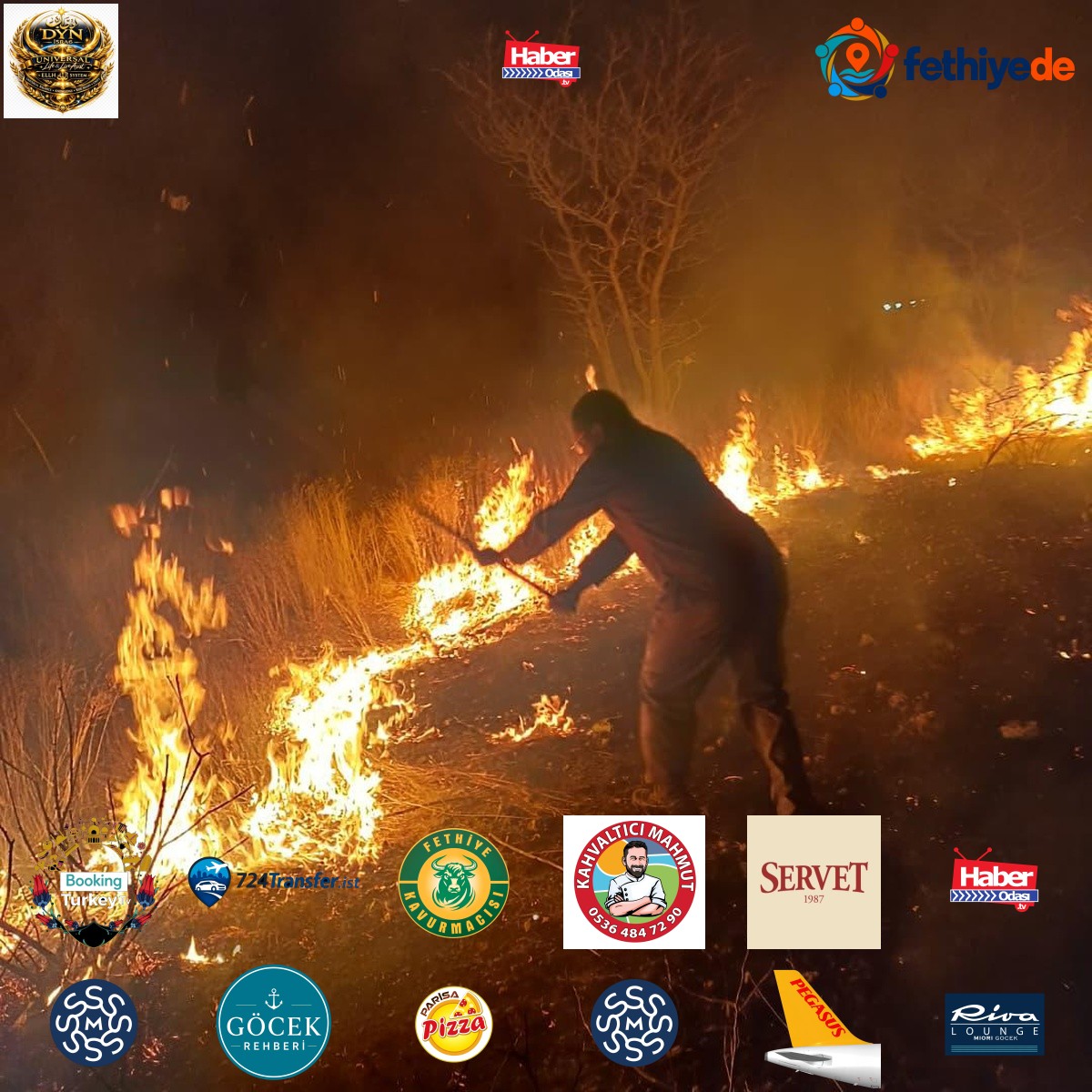 Namibya Çevre Bakanlığı bu sezon Etosha'nın yüzde 16'sının etkilendiğini açıkladı