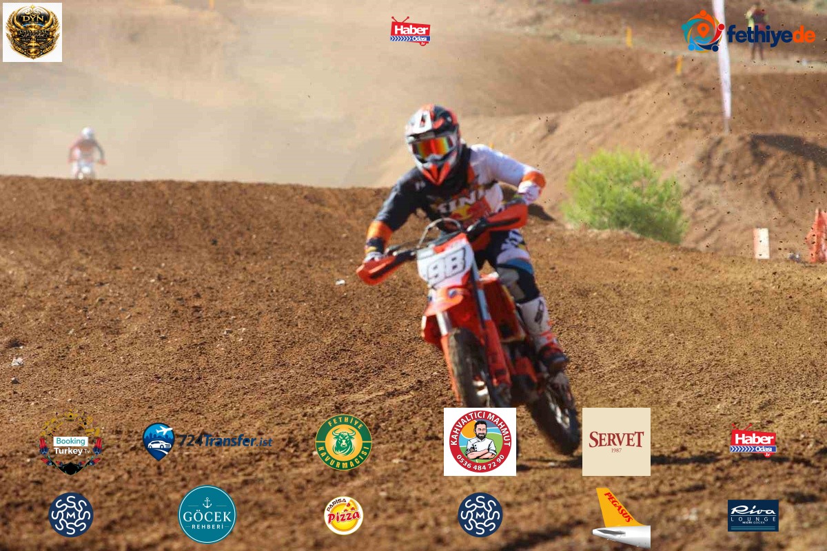 Türkiye Motokros Şampiyonası'nın sezon finali Fethiye'de 5 kategoride sürüyor