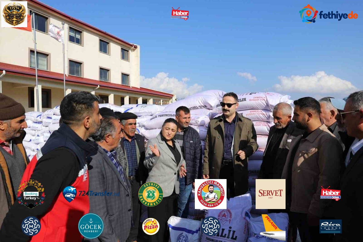 Doğubayazıt'ta çiftçilere 20 ton buğday tohumu yüzde 70 hibeyle verildi