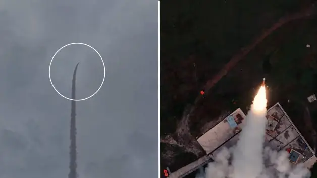 SİPER ÜRÜN-2 Hava Savunma Füzesi’nin havada hedef değiştirme testi gerçekleştirildi.