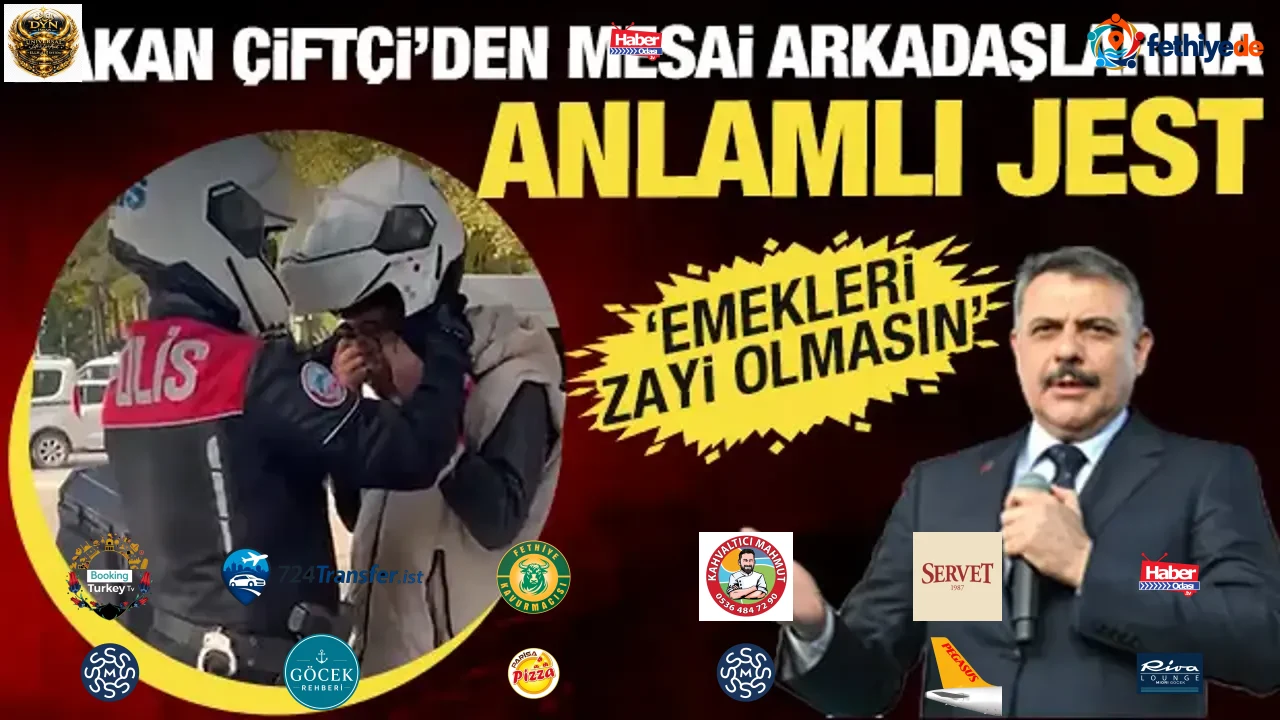 Bakan Çiftçi KPSS sınavına geç kalan adaylara yardımcı olan polislere teşekkür etti