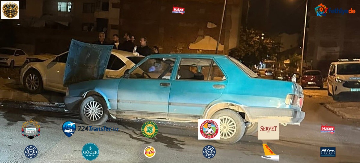 Elazığ Rüstempaşa'da iki otomobilin çarpıştığı kazada 1 kişi yaralandı