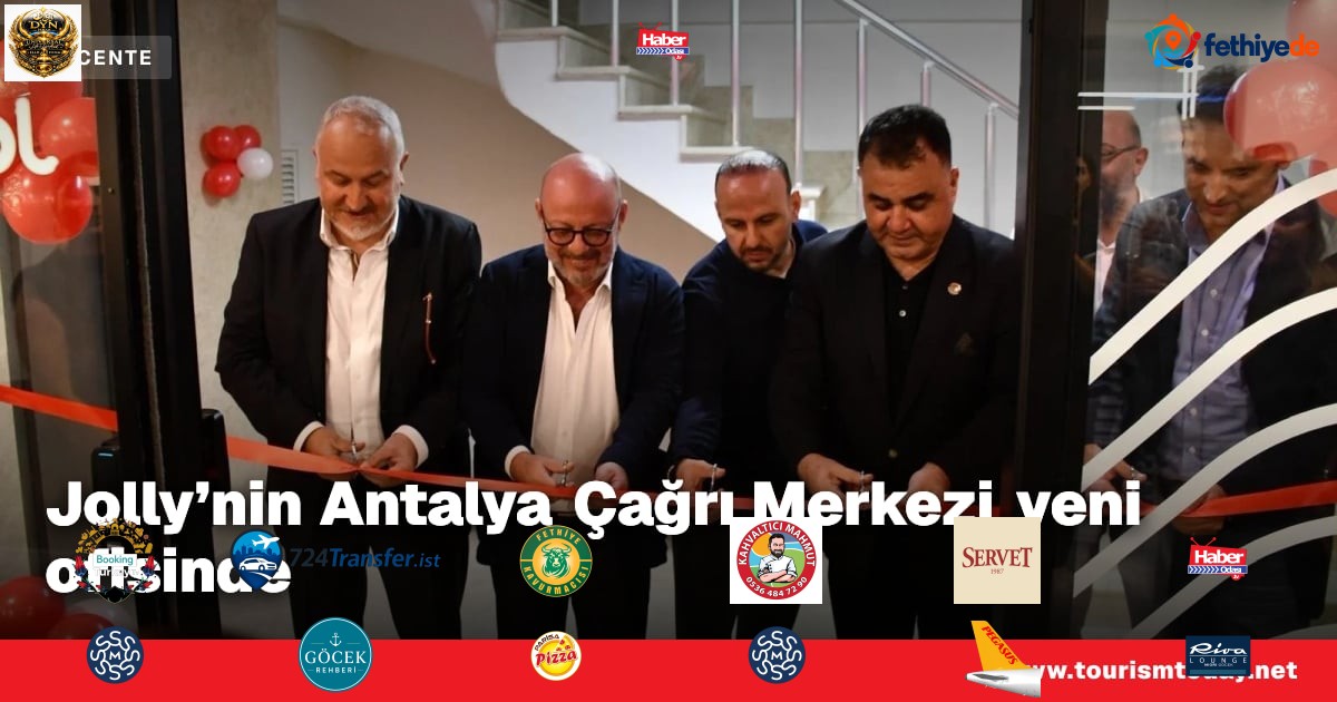 Jolly’nin Antalya Çağrı Merkezi yeni ofisinde