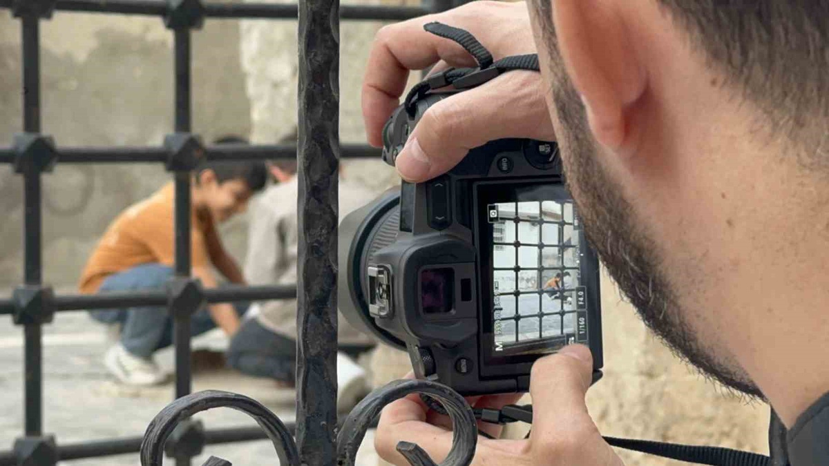 Şanlıurfa'da fotoğraf kursu kursiyerleri ilk cezaevi Fırfırlı Camisi'ni fotoğrafladı