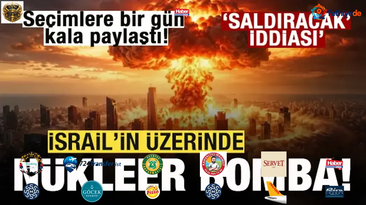 Seçimlere bir gün kala paylaştı! İsrail'in üzerinde nükleer bomba! 'Saldıracak' iddiası
