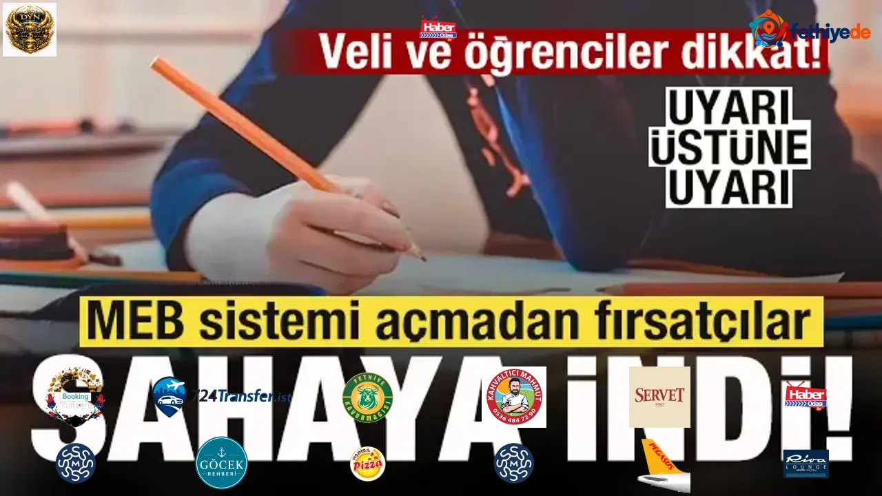 Veli ve öğrenciler dikkat! MEB sistemi açmadan fırsatçılar sahaya indi