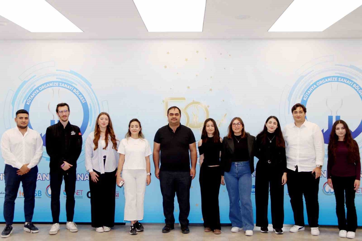 DPÜ IEEE öğrencileri Kütahya OSB Müdürü Ergin ile sanayi iş birliğini değerlendirdi