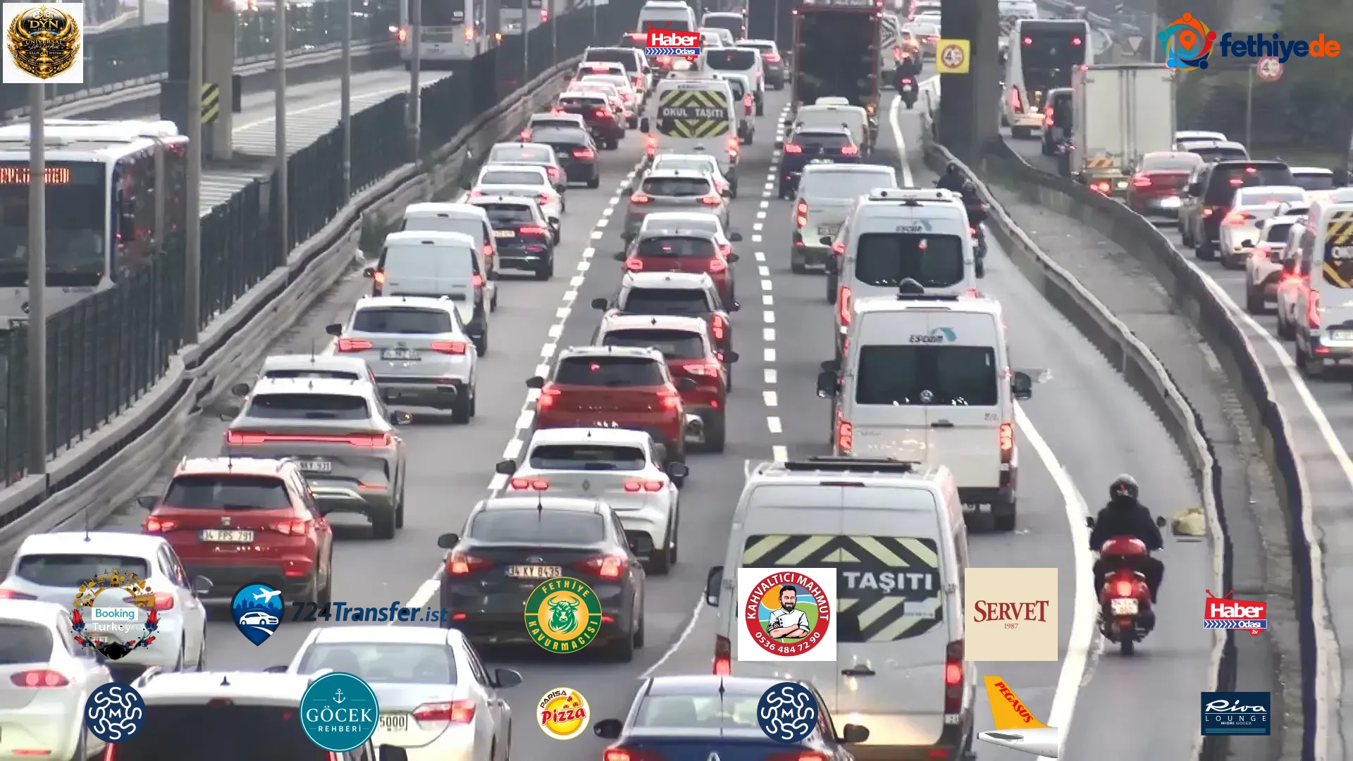 İstanbul'da haftanın ilk iş günü trafik yoğunluğu! Sabah saatlerinde yüzde 78'e çıktı