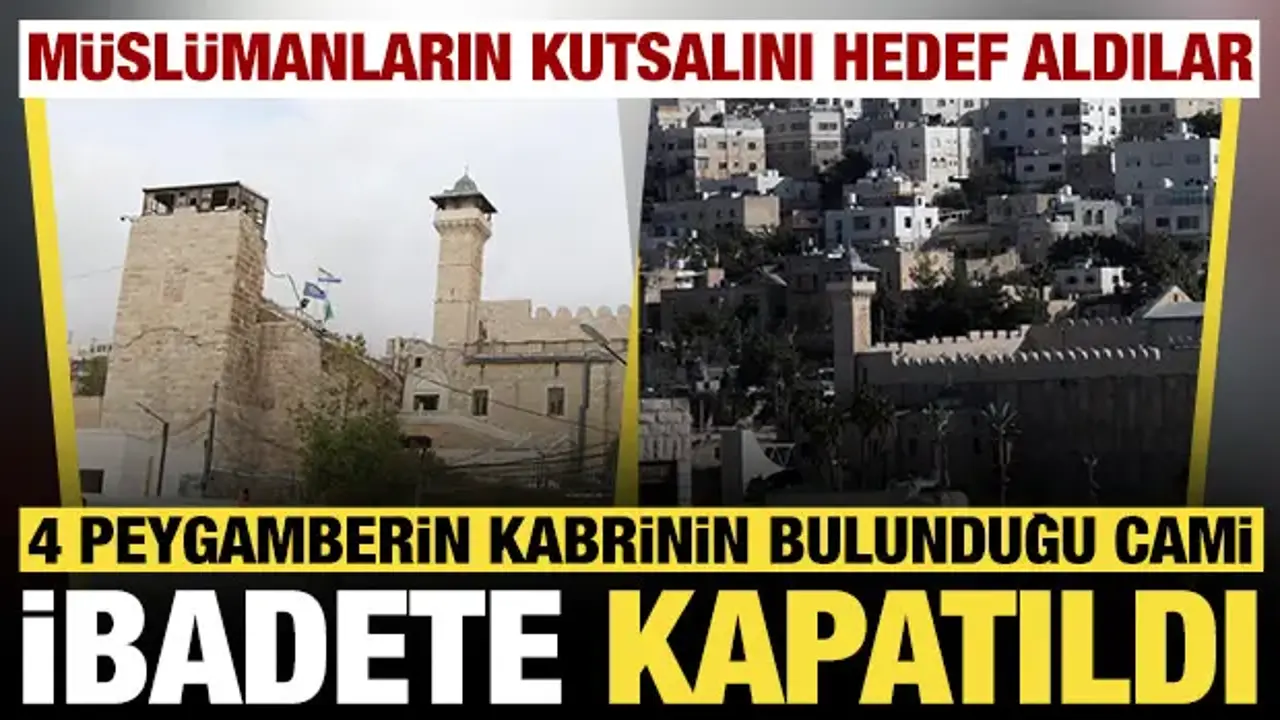 4 peygamberin kabrinin bulunduğu düşünülen cami ibadete kapatıldı: Tepkiler çığ gibi