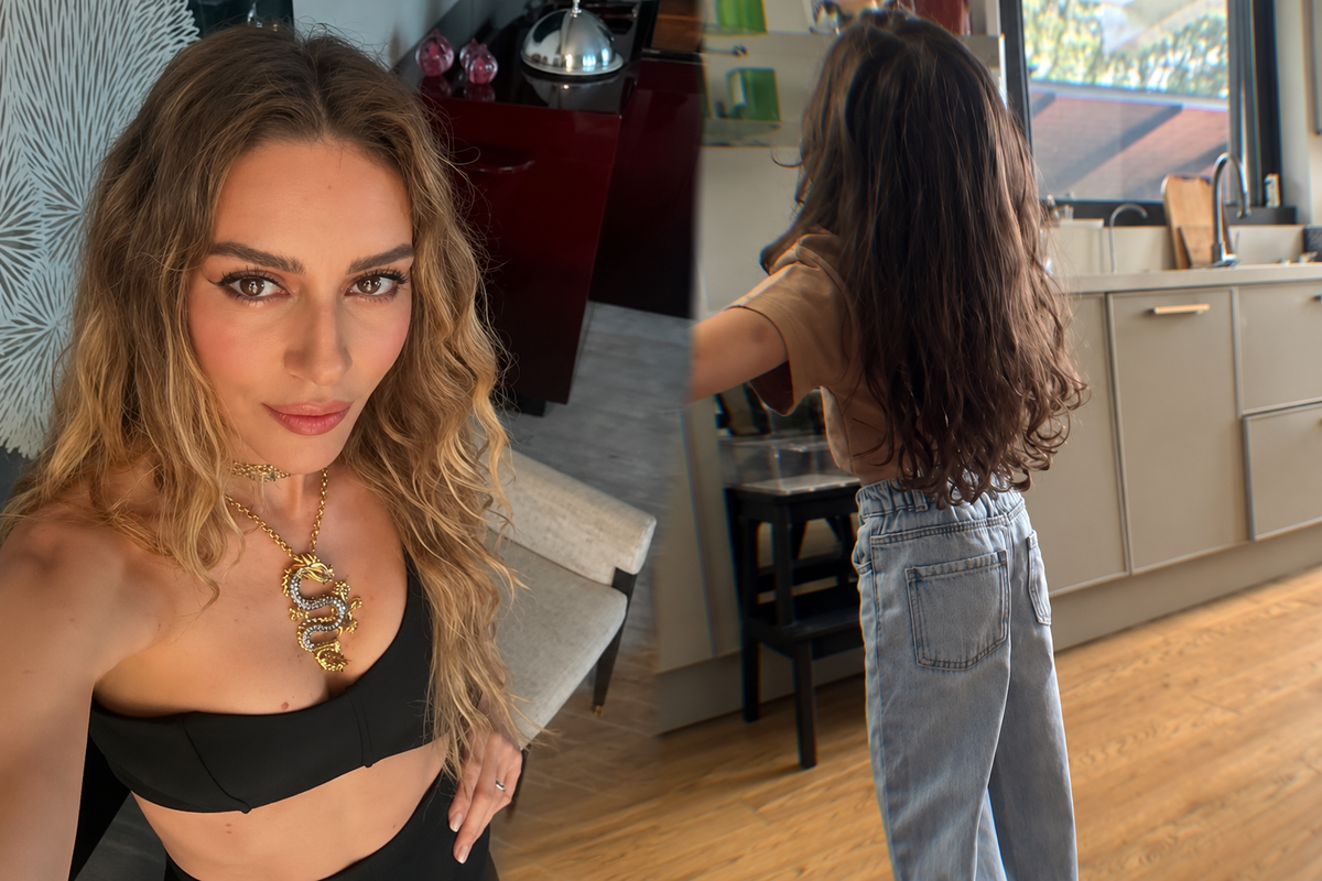 Sinem Kobal kızı Leyla’yı paylaştı