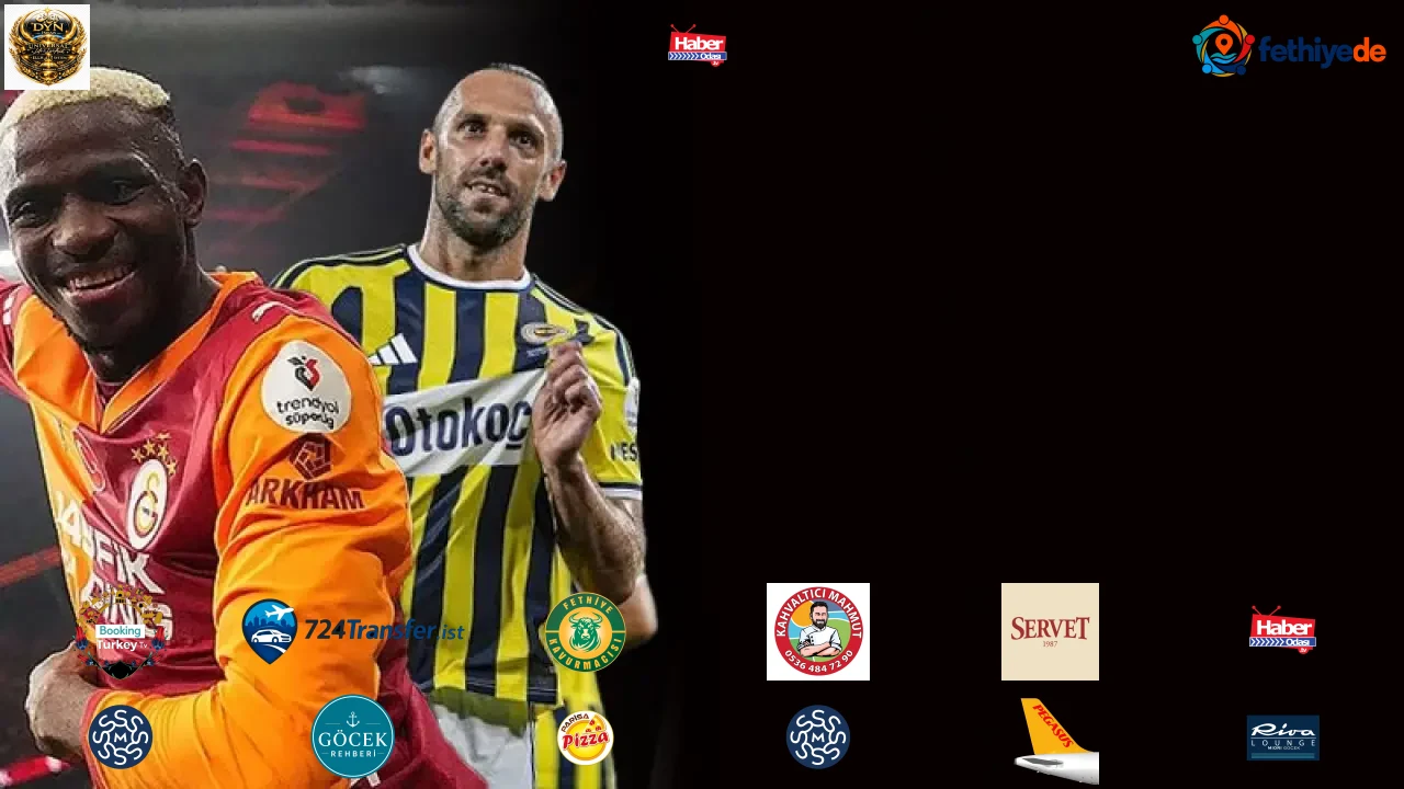 Galatasaray-Fenerbahçe derbisinde gözler golcülerde! İstatistikler dikkat çekici