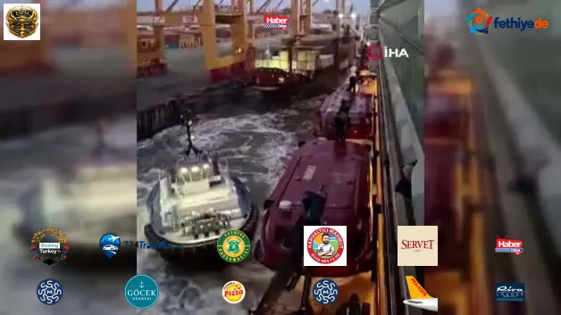 Almanya'da 3500 kişi ölümden döndü! Kruvaziyer gemisi konteyner gemisine çarptı!